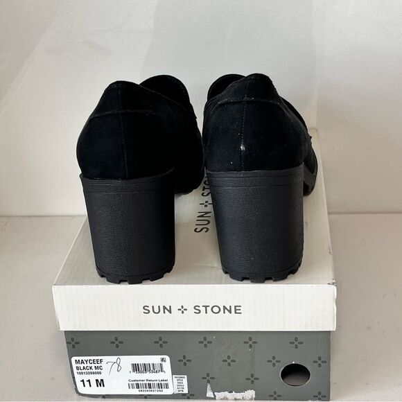 Sun + Stone Maycee Lug Sole Loafers - Picture 5 of 6